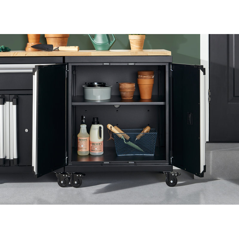 ProGarage 32.7" x 26.8" x 18" Mobile Storage Cabinet