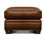 Royale Leather Ottoman