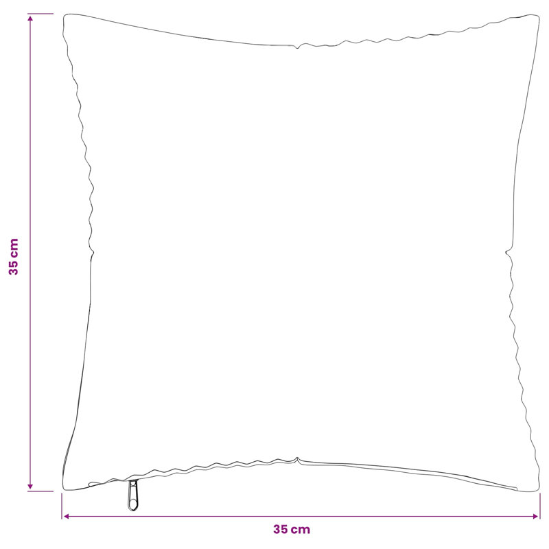Cushion Cover, Square 35cm, Cream