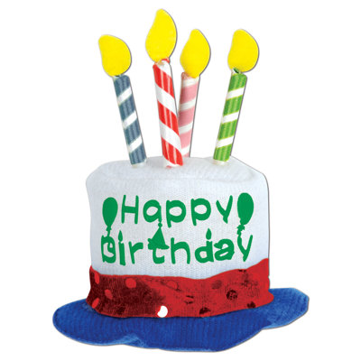 Pince à cheveux Happy Birthday Cake