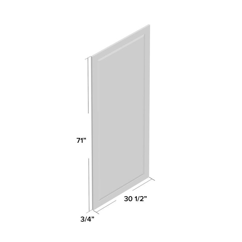 Miroir pleine grandeur Kenosha, H 71 po x l 30,5 po