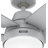 52" Aerodyne 5 - Blade Modern Smart Ceiling Fan with Lights and Remote-89711399