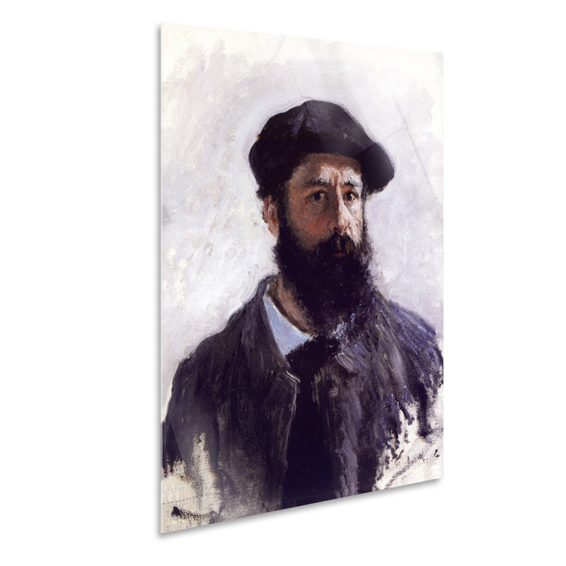 Self-portrait by Claude Monet - No Frame Painting, Plastic/Acrylic, 100cm H x 70cm W