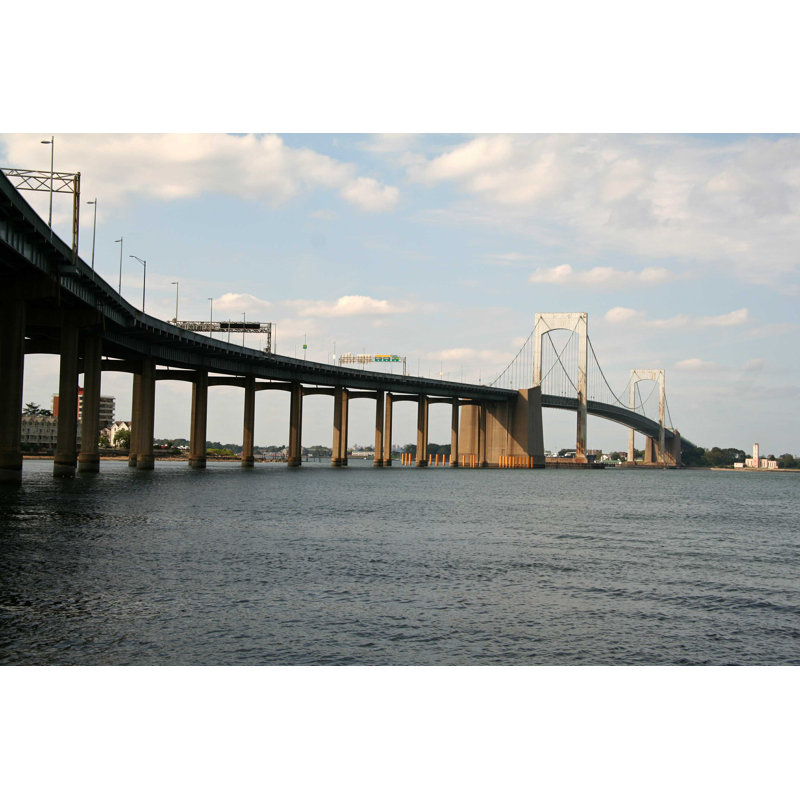 " Throgs Neck Bridge " Color Photography Print, 18'' W x 12'' H