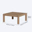 Ensemble de conversation modulaire de patio pour 3 personnes avec coussins, ensemble de conversation 4 pièces pour canapé HiPS-1100124722-1100124726