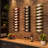 Sorbus Wall Mounted Wine Rack, 9-Bottle Single Row Display, Black, 2 Pack-137729162