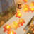 Maple Leaf String Lights  Fall Decor Waterproof Outdoor Décor For Autumn Festivals