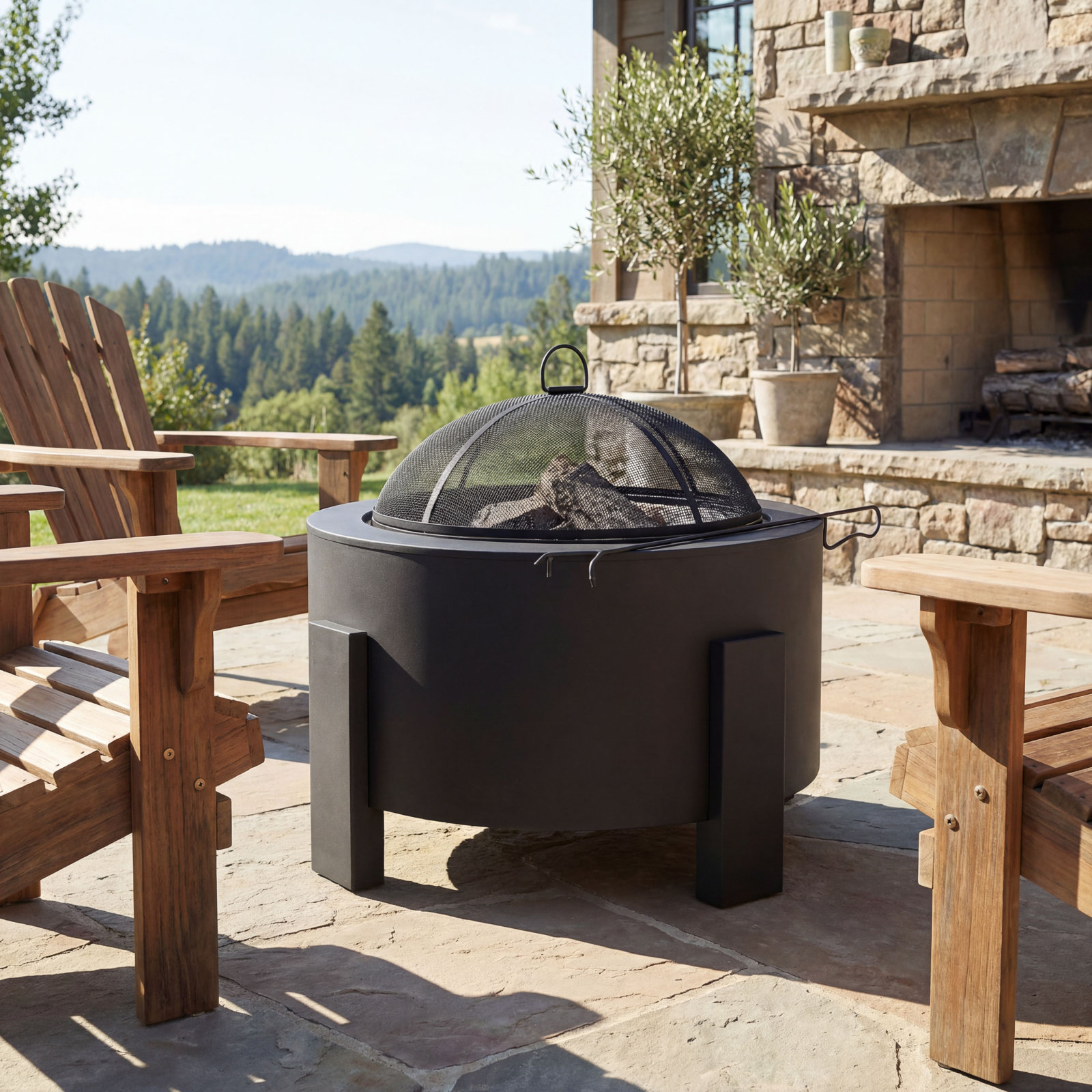 Lulu Round Fire Pit