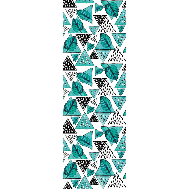 Rouleau de papier peint adhésif Dotson L 8,33 pi x l 25 po Pean and Stick