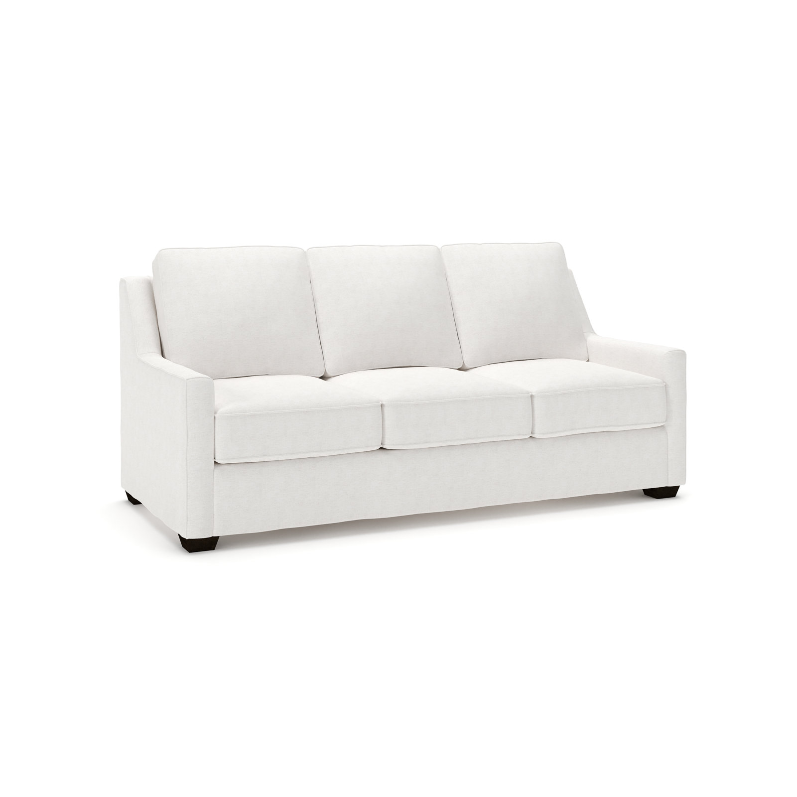 Gemi 80'' Upholstered Sofa, Nomad Snow Crypton® Chenille