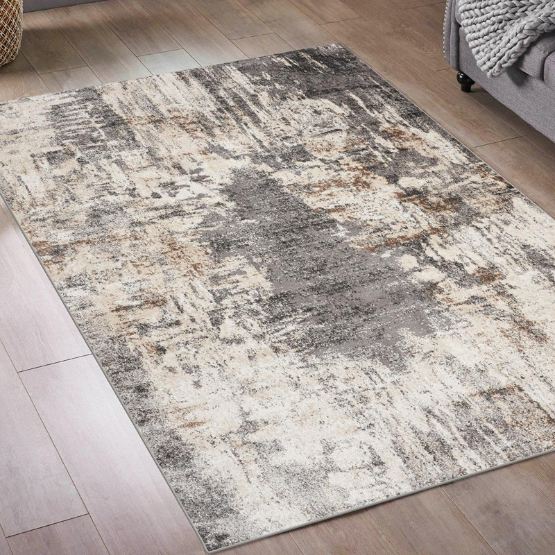 Elkhorn Abstract Indoor Rug, Rectangle 5' x 7'