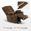 Fauteuil inclinable électrique Nihat Lay-179143094