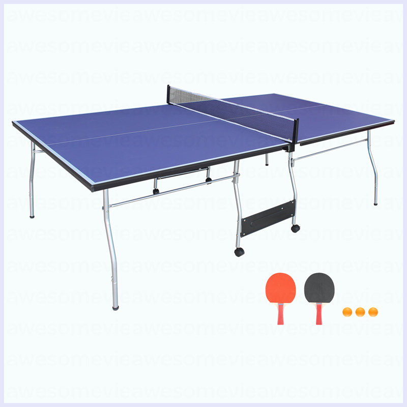 Ensemble de table de ping-pong pliable et portable 8 * 4.5Ft