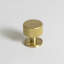 1" Round Black Knurled Knob-427592169