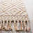 Stathelle Hand Loomed Wool/Cotton Geometric Rug in Ivory/Red-807316519