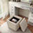 Simone Square Storage Ottoman-616031011