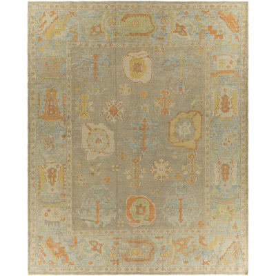 Antique One Of A Kind One-of-a-Kind 8'7" X 10'6" Hand Knotted Area Rug