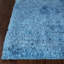 Tapis à poil long fabriqué à la main Aaliyah Marina-24389475