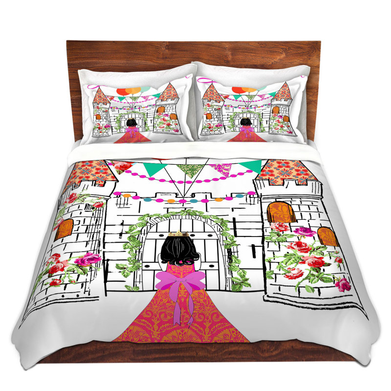Ensembles de housse de couette très grand DiaNoche en microfibre par Marci Cheary - Château
