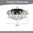 Jevette Modern Crystal Flush Mount Lighting Dimmable