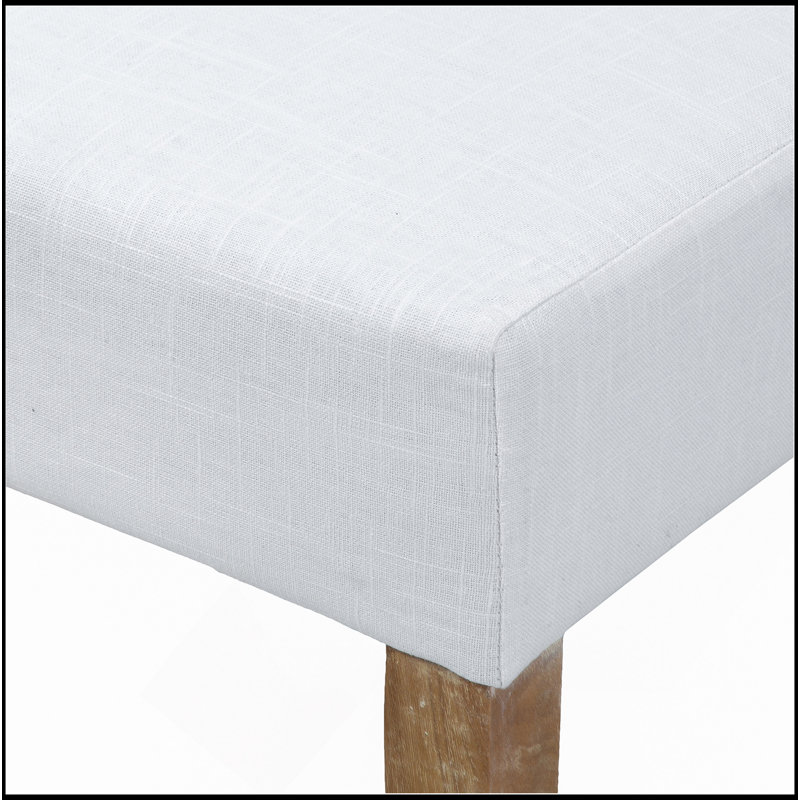 BROXTON TUFT DINING ROLLTOP KD MP2 (Set Of 2), Brown, White