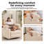 Fauteuils inclinables électriques avec appui-tête et accoudoirs réglables, avec fonctions de massage et de chauffage-295032906