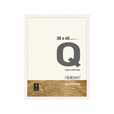 nielsen Quadrum Wooden Picture Frame With Glass Front