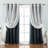 Tulle Polyester Room Darkening Curtain Panels-20297535-20452292