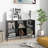 Open-Back Bookshelf With Drawer For Study-1193729791