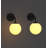 2PCS 1-Light Dimmable Steel Armed Sconces