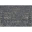 Hand Knotted Abstract Area Rug in Gray/Black