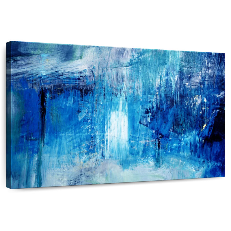 Bleu marine Avery abstrait