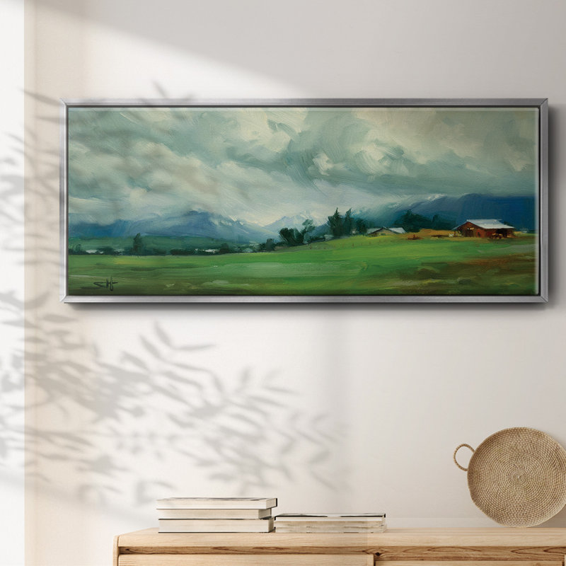 Wallowa Valley- Framed Canvas