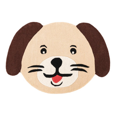 Tapis unique en laine pour enfants Playtime