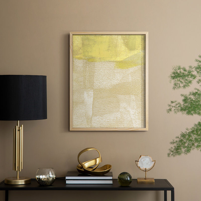 Vovere I Framed Print - Solid Wood, 15" H x 12" W