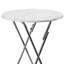 Metal Base Dining Table