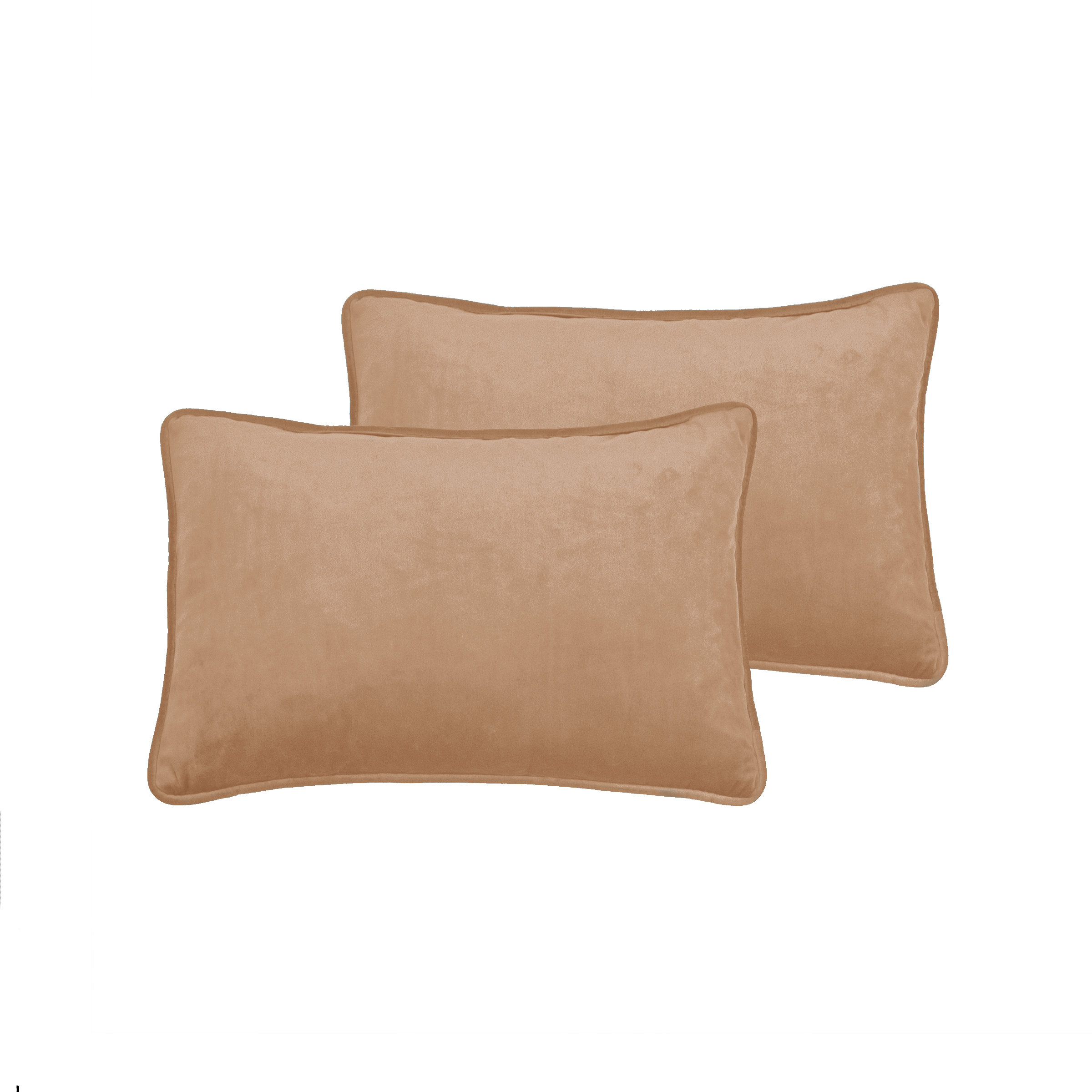 Sherwood Leather Flange Pillow Cover - Lumbar