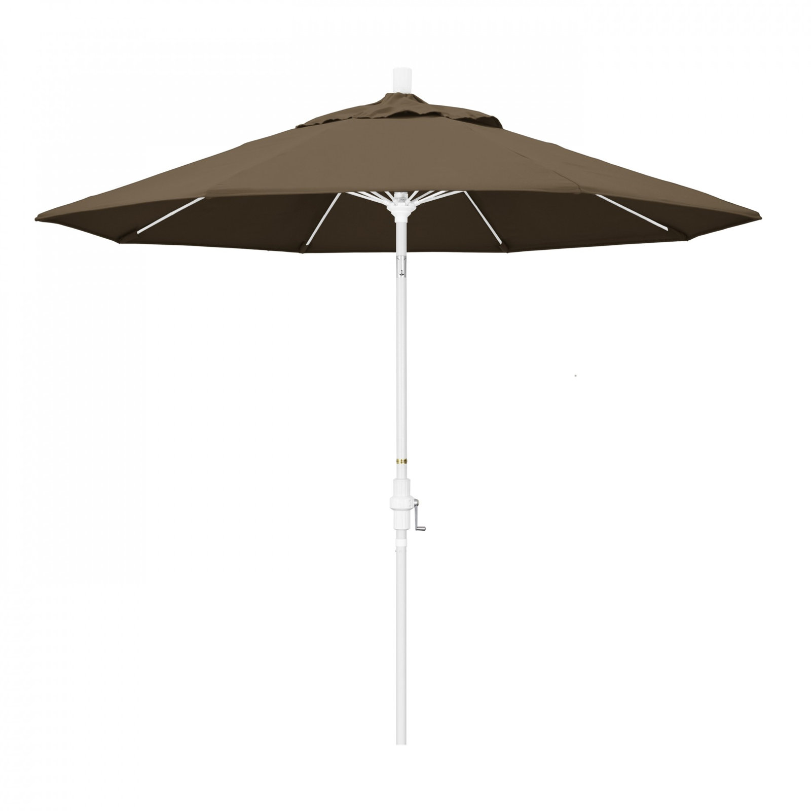 Roverta 108'' Sunbrella® Outdoor Umbrella, Cocoa