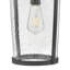 Lanterne murale d'extérieur en verre grainé noir Kinsler Cocci-236673653