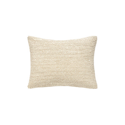 Natural Beige Pebble Beach Indoor Outdoor Pillow 14x20