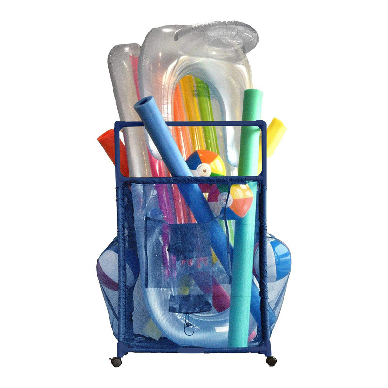 Panier de rangement pour nouilles Rolling Pool, Bleu