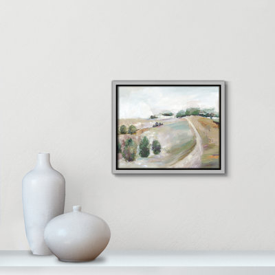 «Kel Country Road Hill» par Allison Pearce, reproduction sur toile flottante
