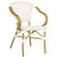Chaise de patio empilable avec coussin Matilda-132269428