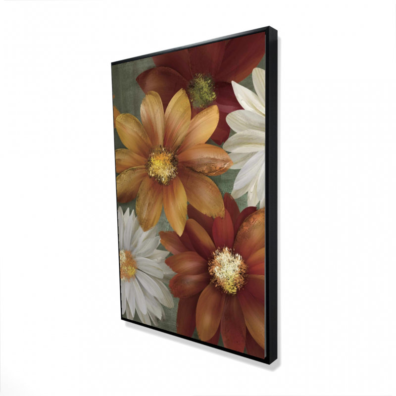 «Fall Colors Flowers», H 36 po x l 24 po