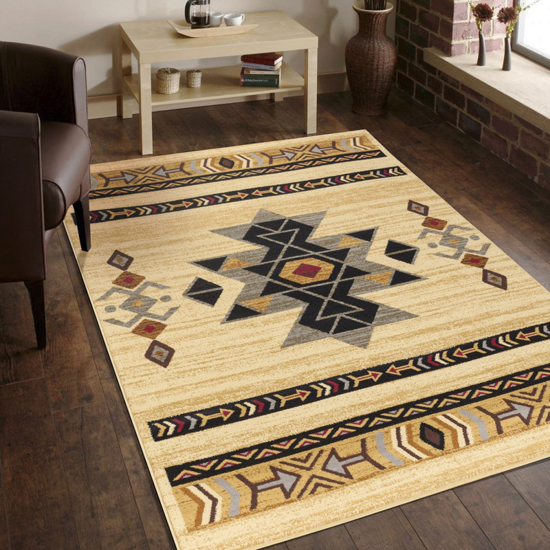 7 Ft. 10 In. X 10 Ft. 3 In. Southwest Area Rug, Rectangle 7'10" x 10'3"