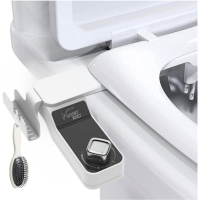 Bidet Attachment For Toilet,non-electric Self Cleaning Dual Nozzle For Bidet Toilet Seat,fresh Water Non-electric Bidet Attachment For Toilet Seat,adjustable Water Pressure