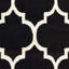 Tapis noir en laine touffeté à la main Carolene-1938399968