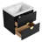 Borel 23.8 " W Wall Mounted Wall Mounted 1 Single Vanity Bathroom Vanity With Ceramic Top