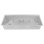ZLINE 43" Garmisch Undermount Single Bowl Fingerprint Resistant Stainless Steel Kitchen Sink with Bottom Grid and Accessories
