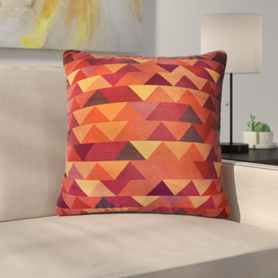 Iveta Abolina Trianglerain Throw Pillow